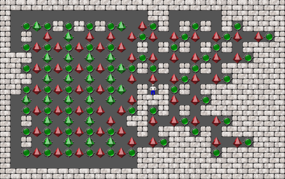 Сокобан Bugs509 collection уровень 84